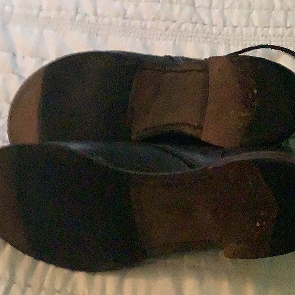 Black leather ankle boots - Picture 6 of 10